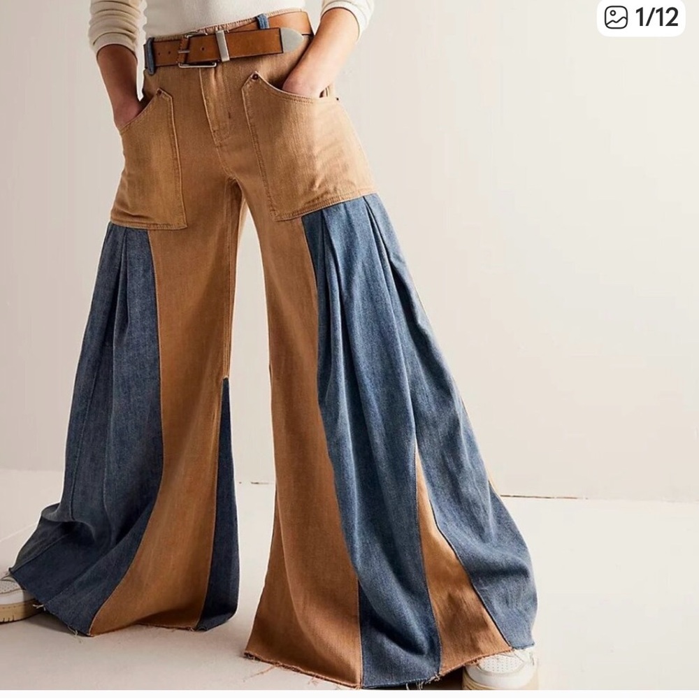We The Free Rebel Wide Flare Jeans